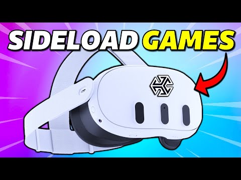 Sideload Games on Quest 3. How to install Sidequest!